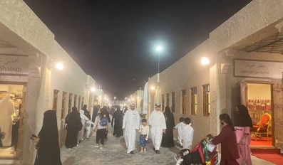 Darb Al Saai Market is a Blend of Past's Antiquity and Present's Modernity